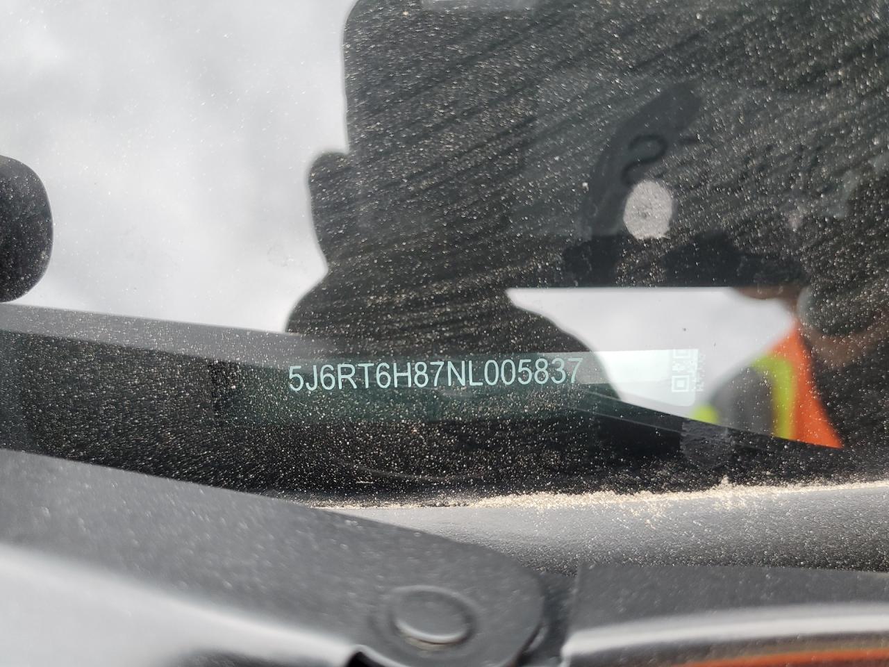 2022 Honda Cr-V Exl VIN: 5J6RT6H87NL005837 Lot: 66693434