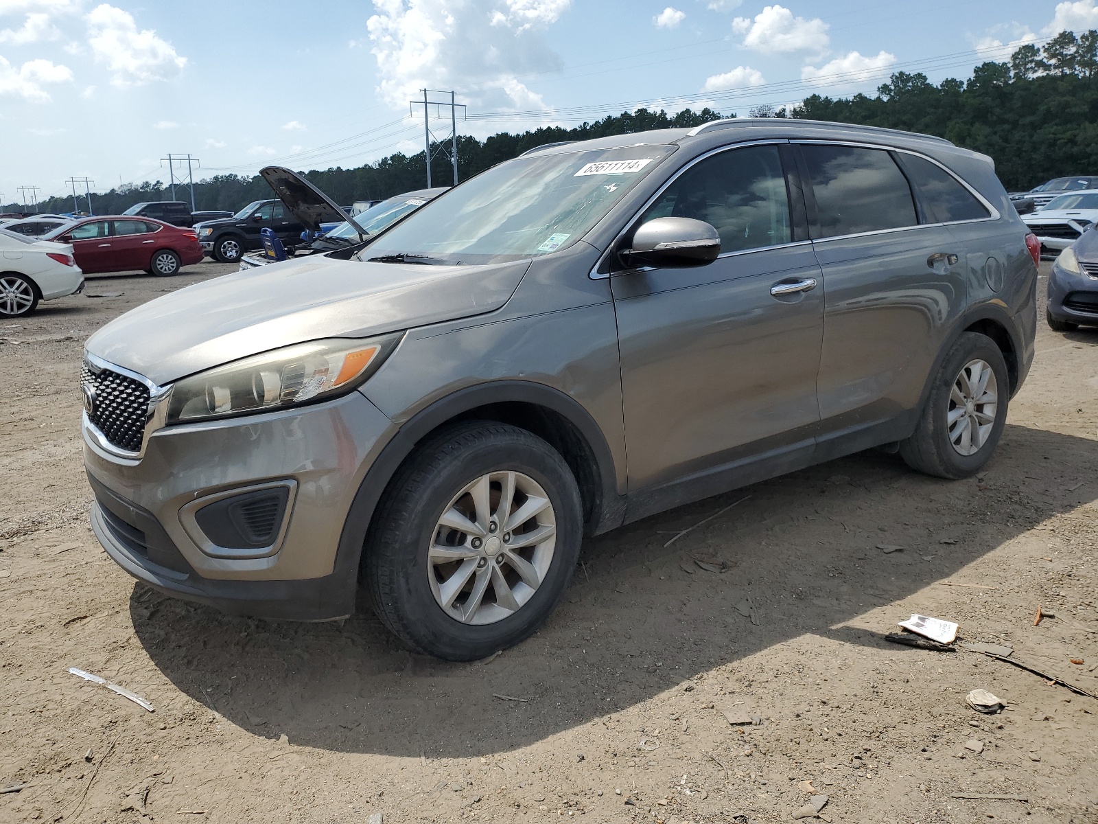 2016 Kia Sorento Lx vin: 5XYPG4A38GG070165