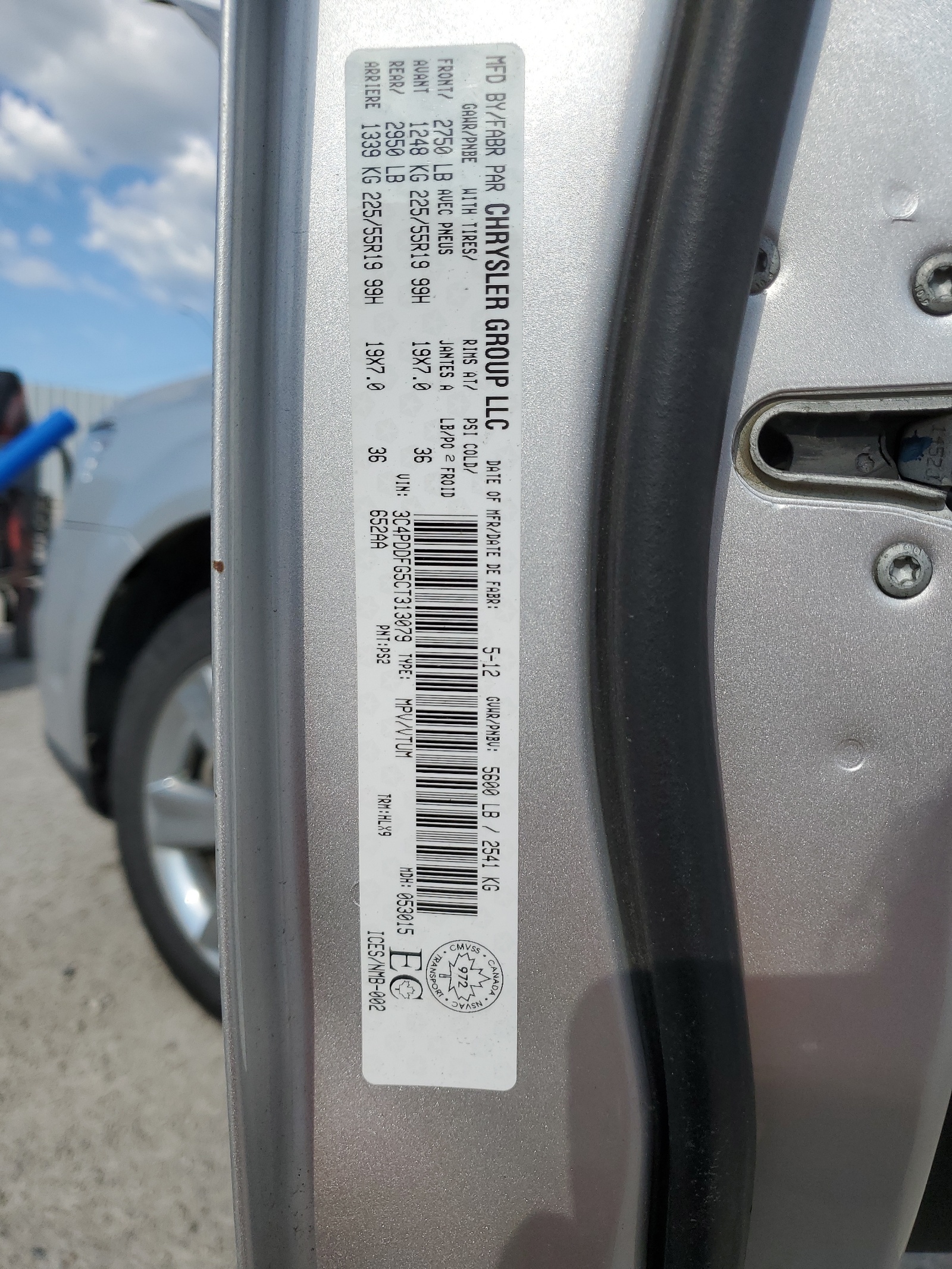 3C4PDDFG5CT313079 2012 Dodge Journey R/T