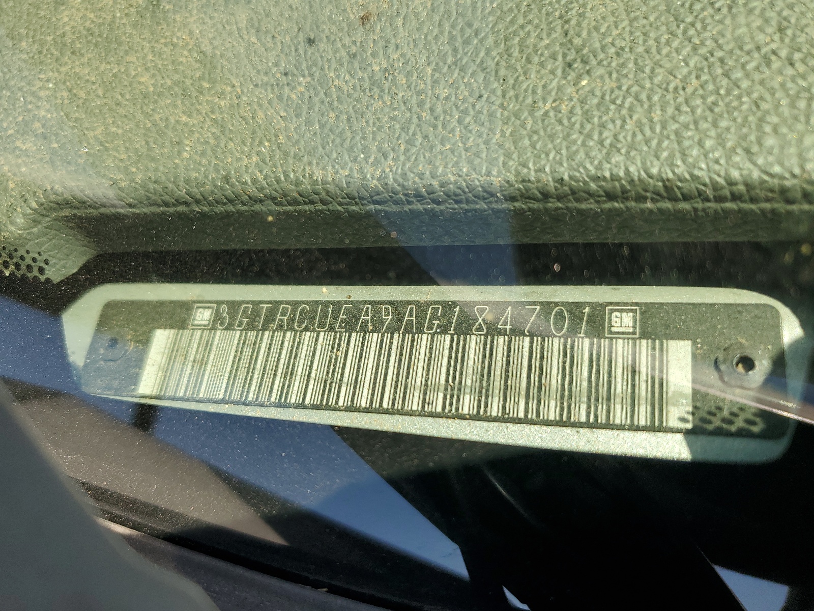 3GTRCUEA9AG184701 2010 GMC Sierra C1500 Sl