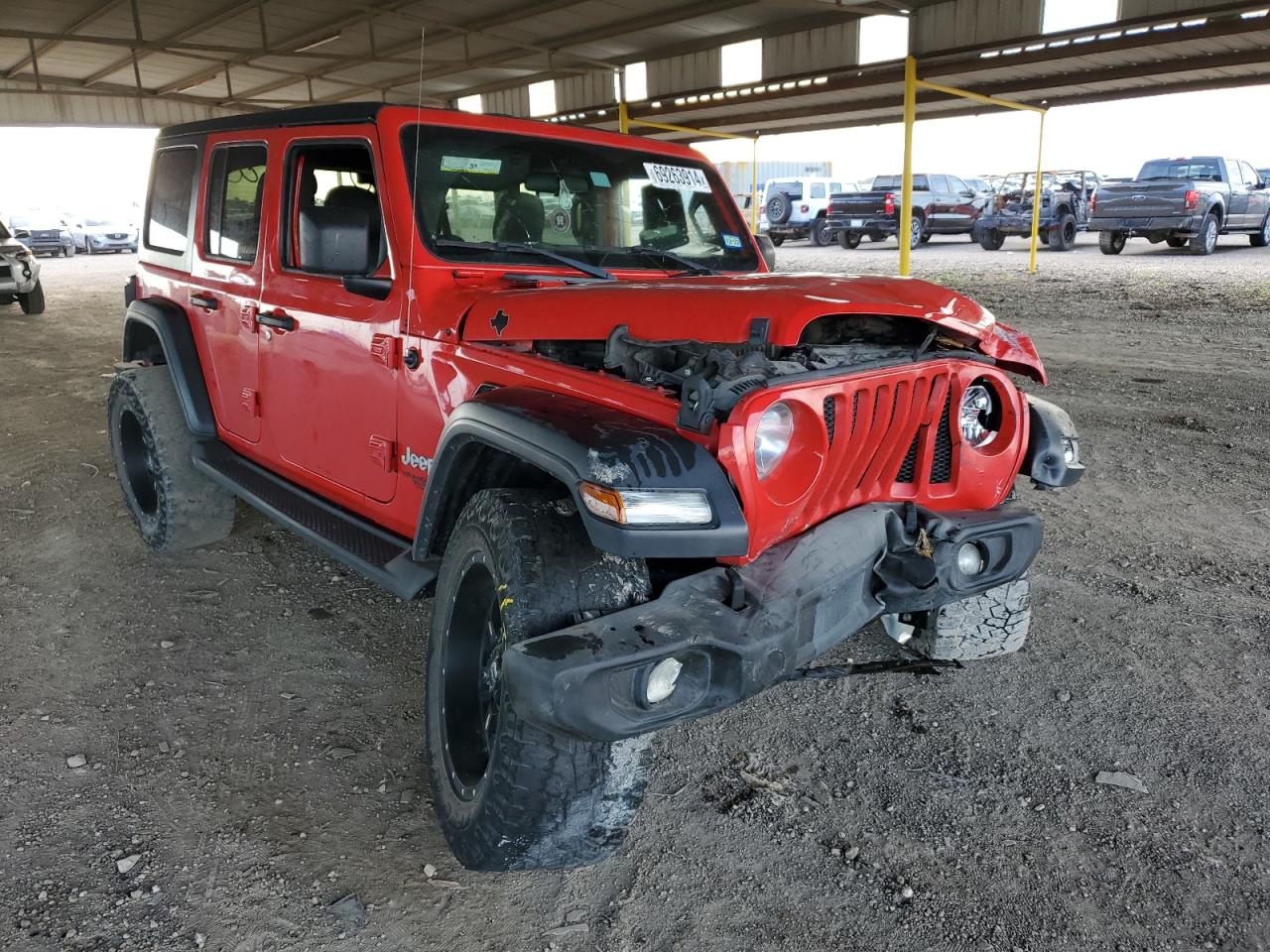 2020 Jeep Wrangler Unlimited Sport VIN: 1C4HJXDG2LW267304 Lot: 69263914