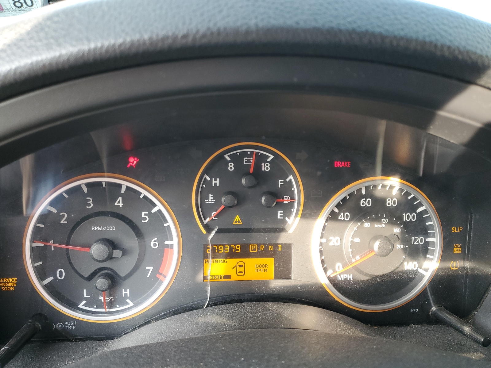 5N1BA08D08N612724 2008 Nissan Armada Se