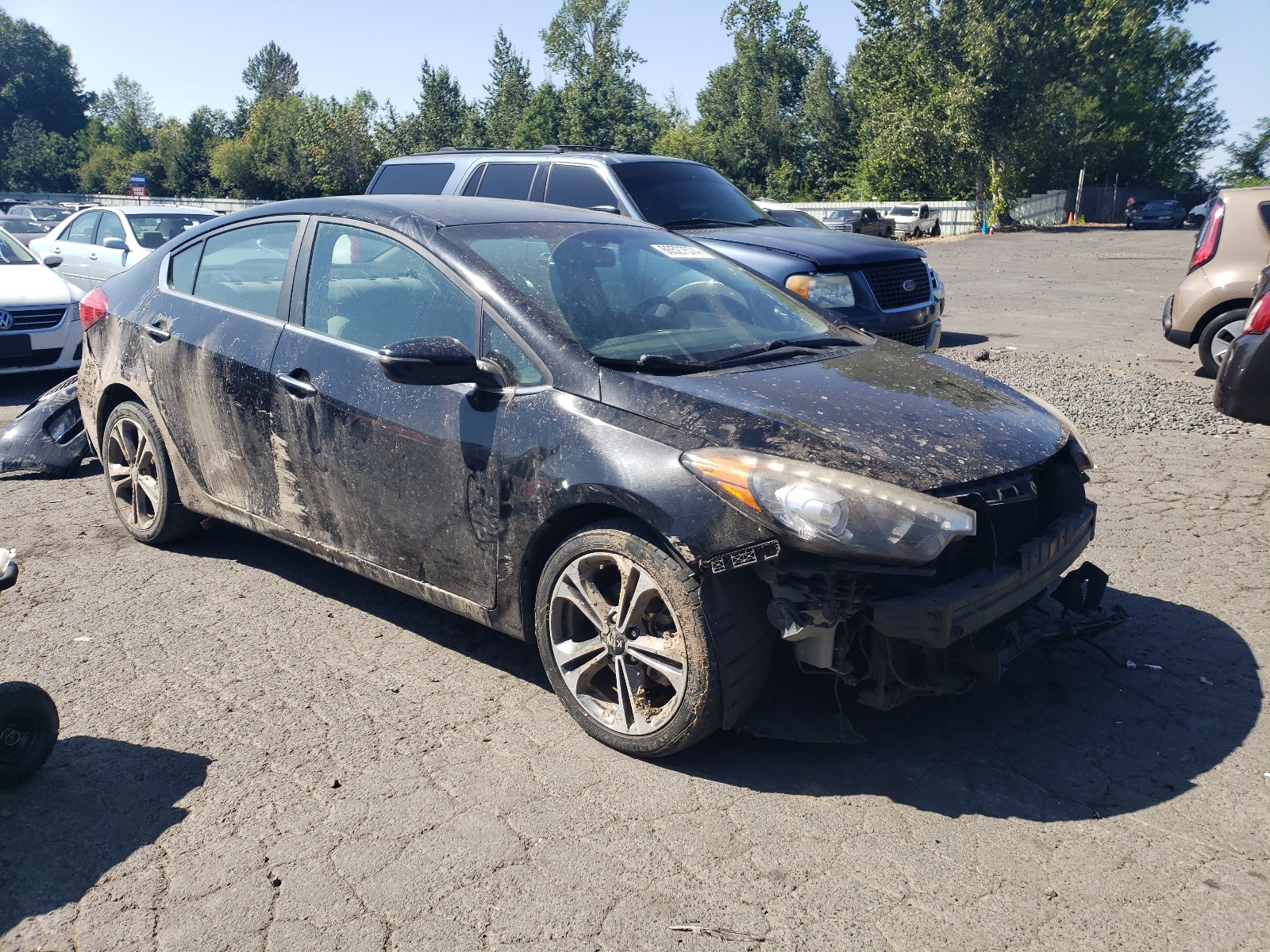 2014 Kia Forte Ex vin: KNAFX4A82E5057423