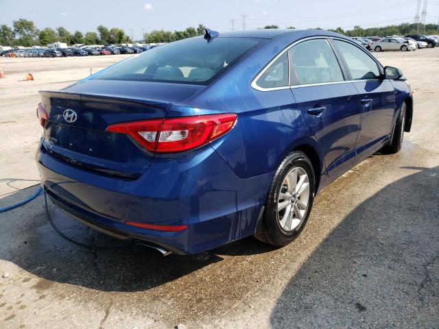  HYUNDAI SONATA 2017 Blue