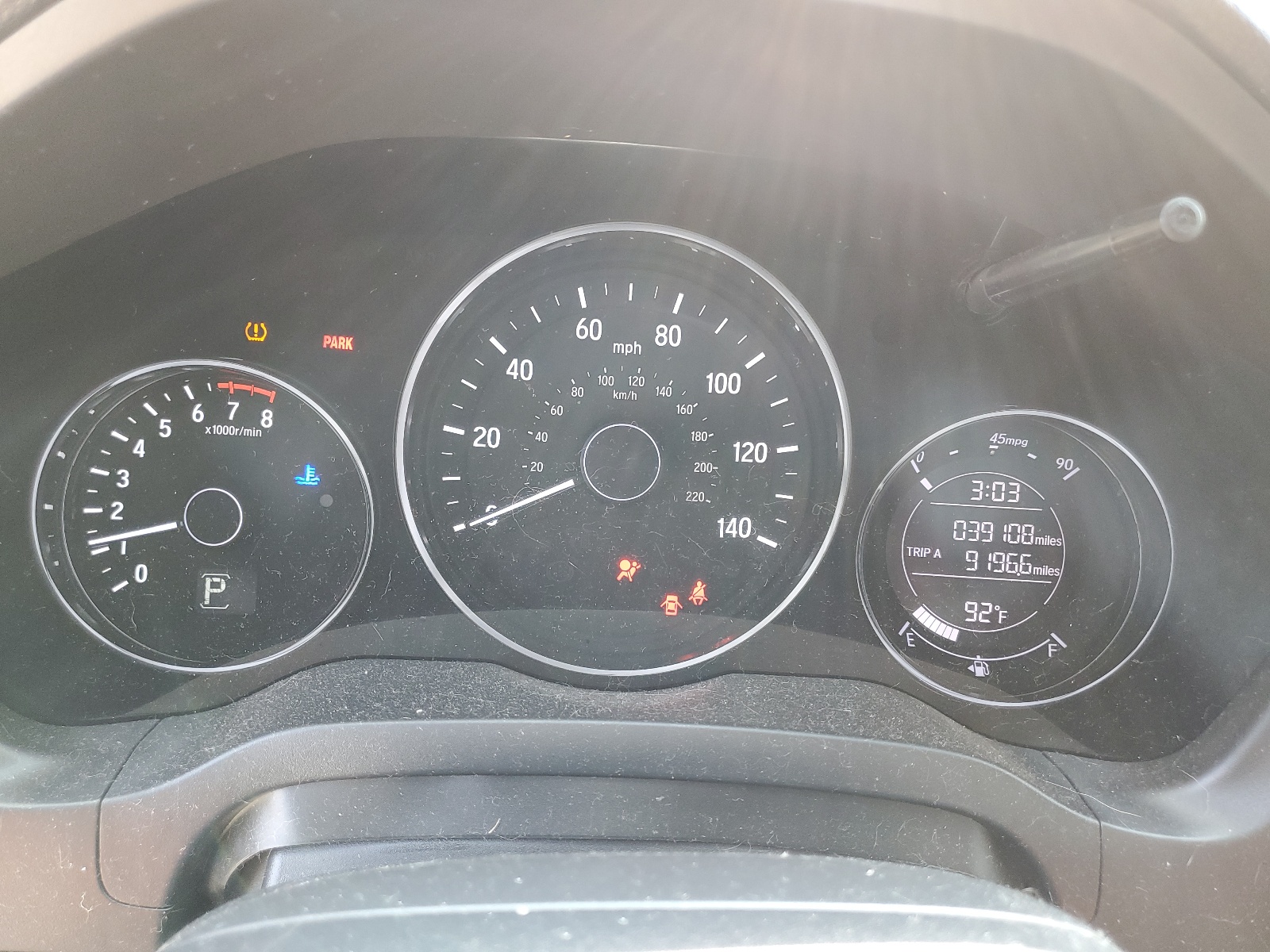 3CZRU5H11MM725741 2021 Honda Hr-V Sport