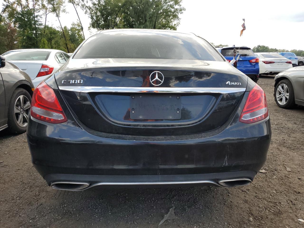 2015 Mercedes-Benz C 300 4Matic VIN: 55SWF4KB4FU060516 Lot: 69250674