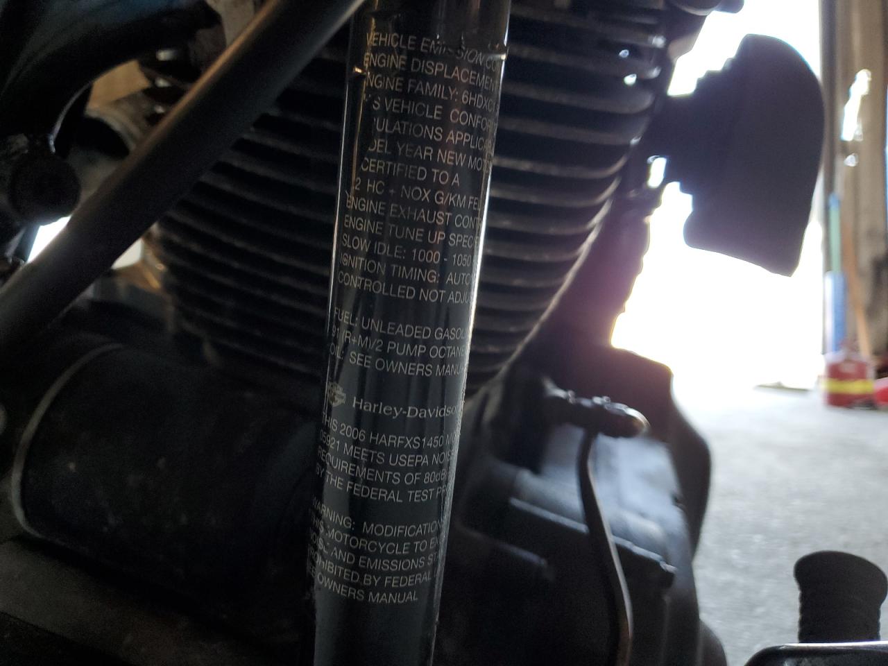 2006 Harley-Davidson Fxstbi VIN: 1HD1JAB146Y032830 Lot: 69411614