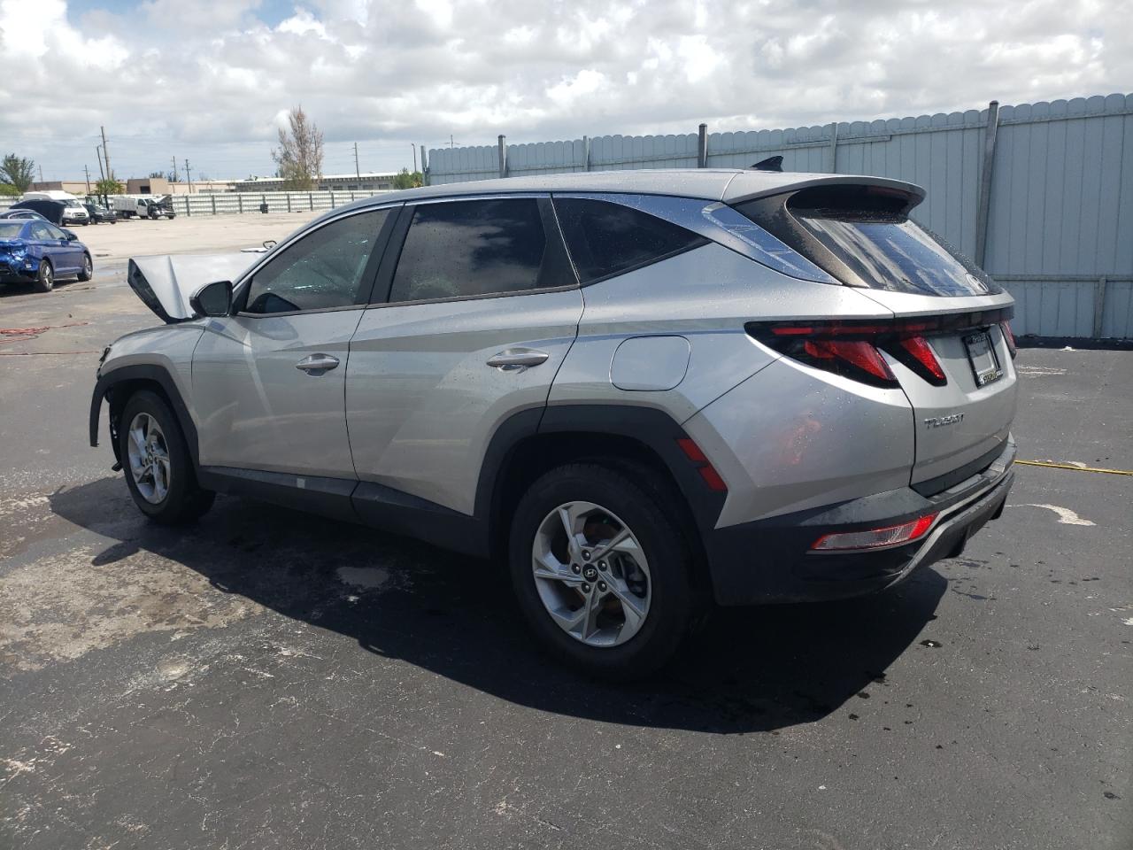 2022 Hyundai Tucson Se silver null gas 5NMJA3AE6NH020418 photo #3