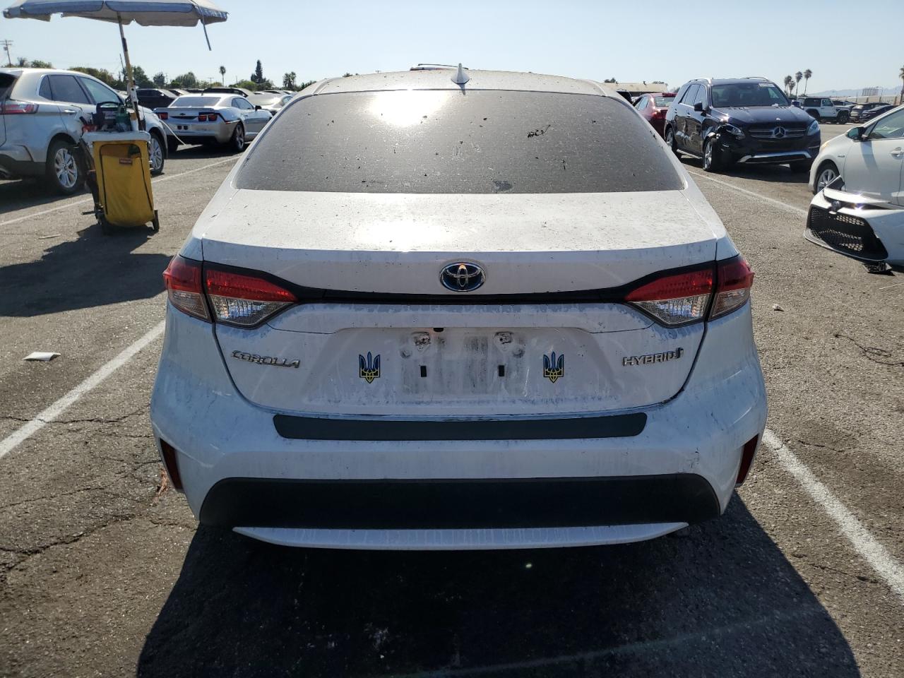 2020 Toyota Corolla Le VIN: JTDEBRBE3LJ023543 Lot: 67152284