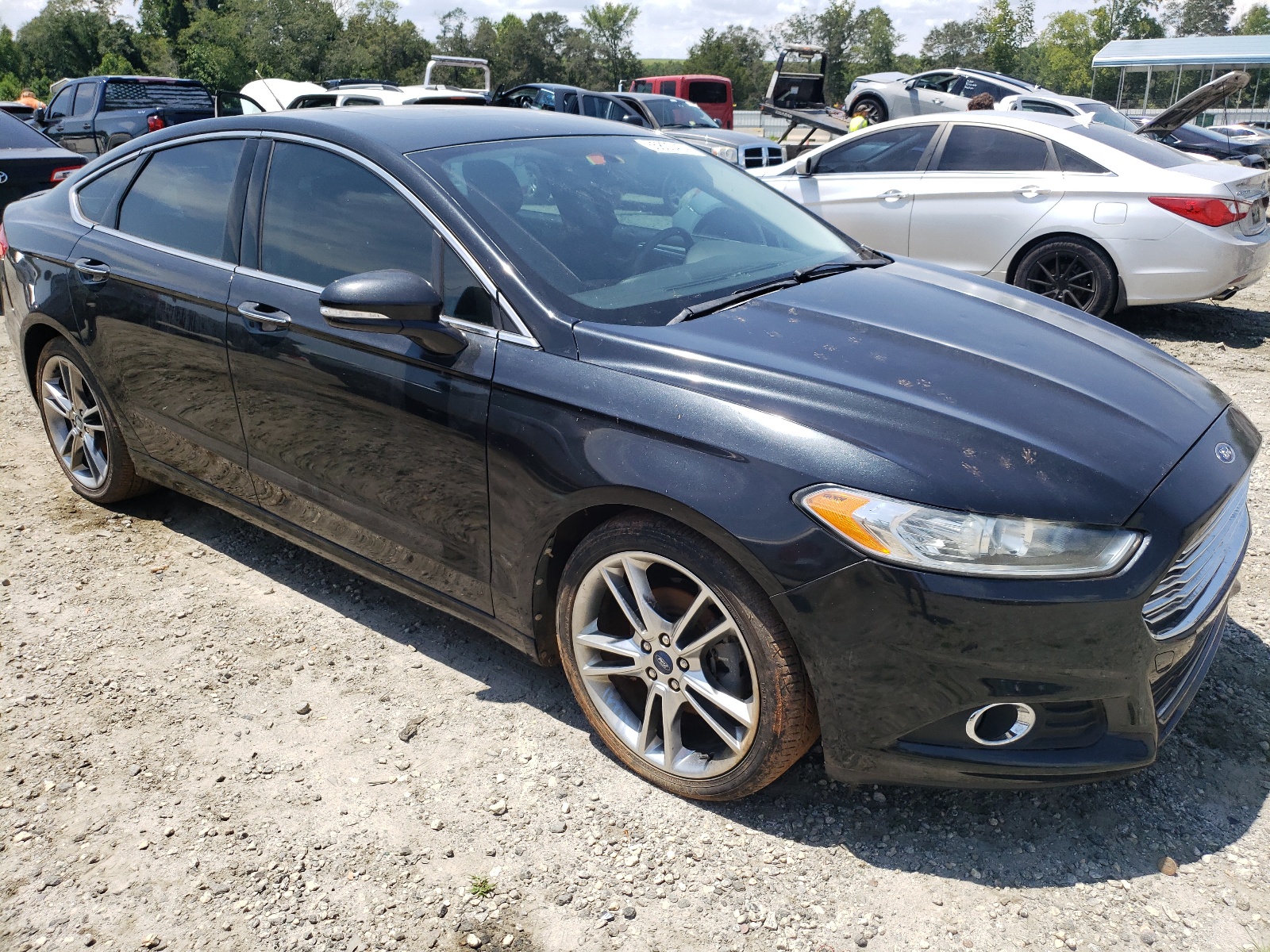 2013 Ford Fusion Titanium vin: 3FA6P0K95DR258916