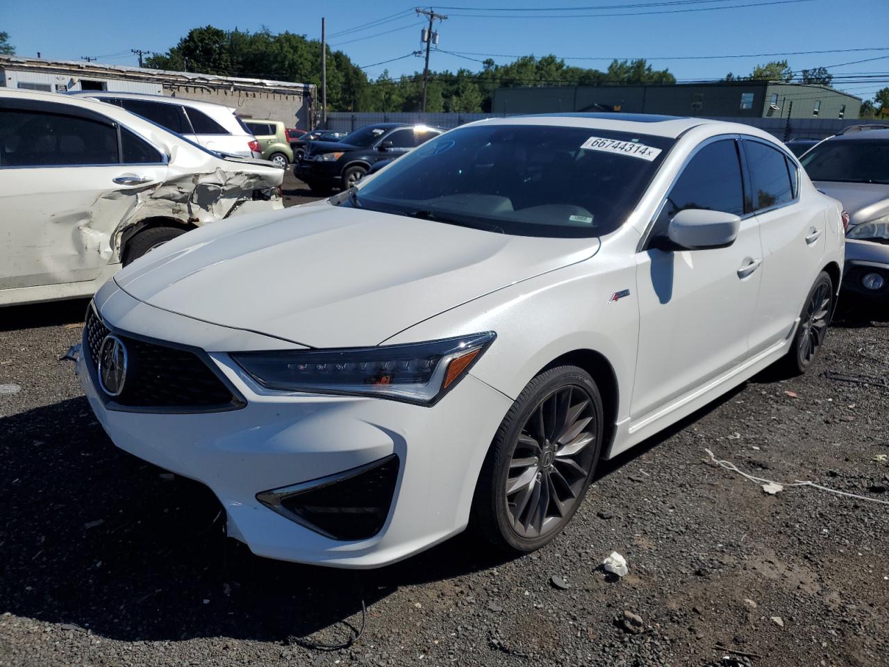 2022 Acura Ilx Premium A-Spec VIN: 19UDE2F8XNA001154 Lot: 66744314