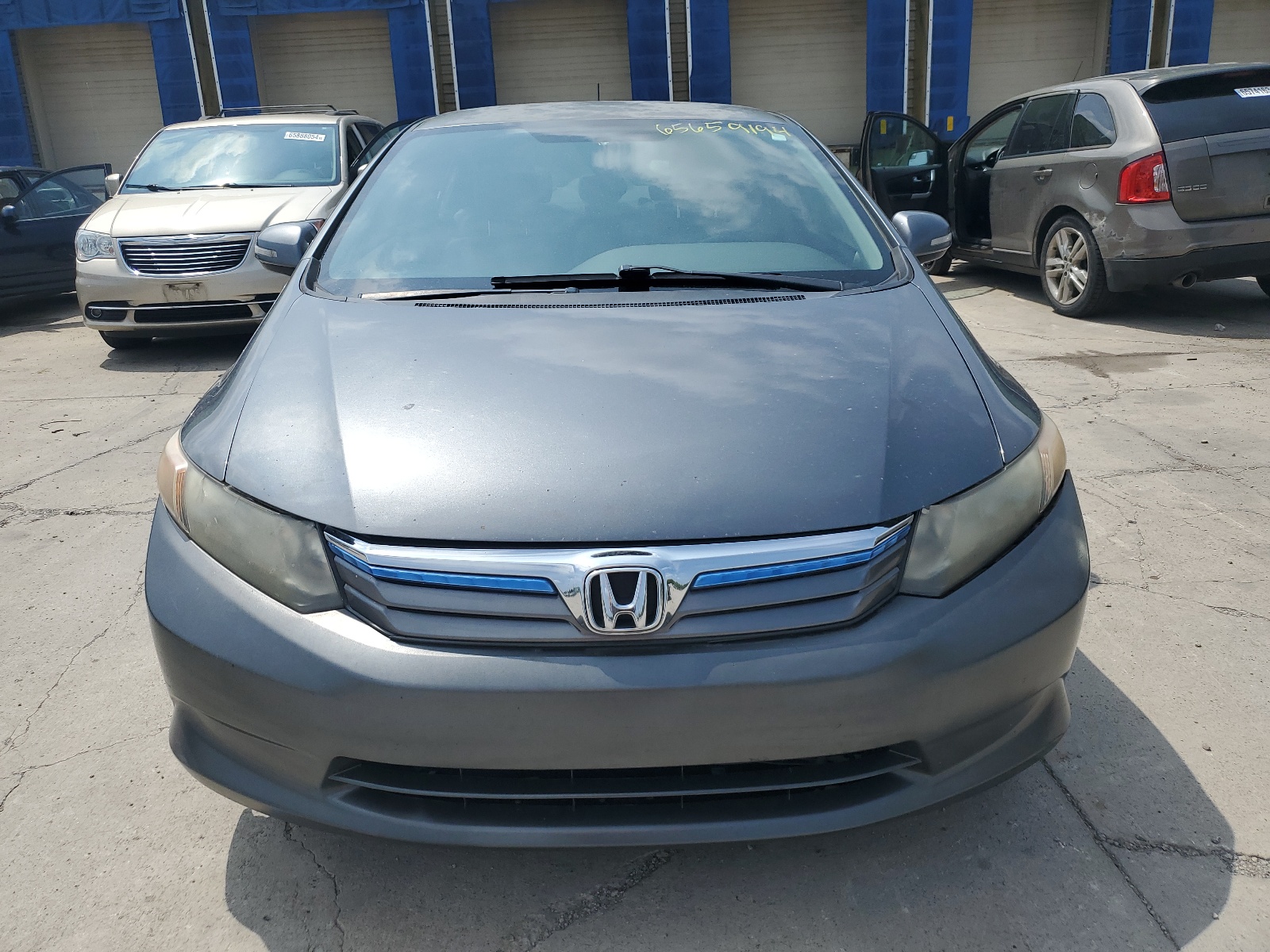 2012 Honda Civic Hybrid L vin: JHMFB4F30CS001878