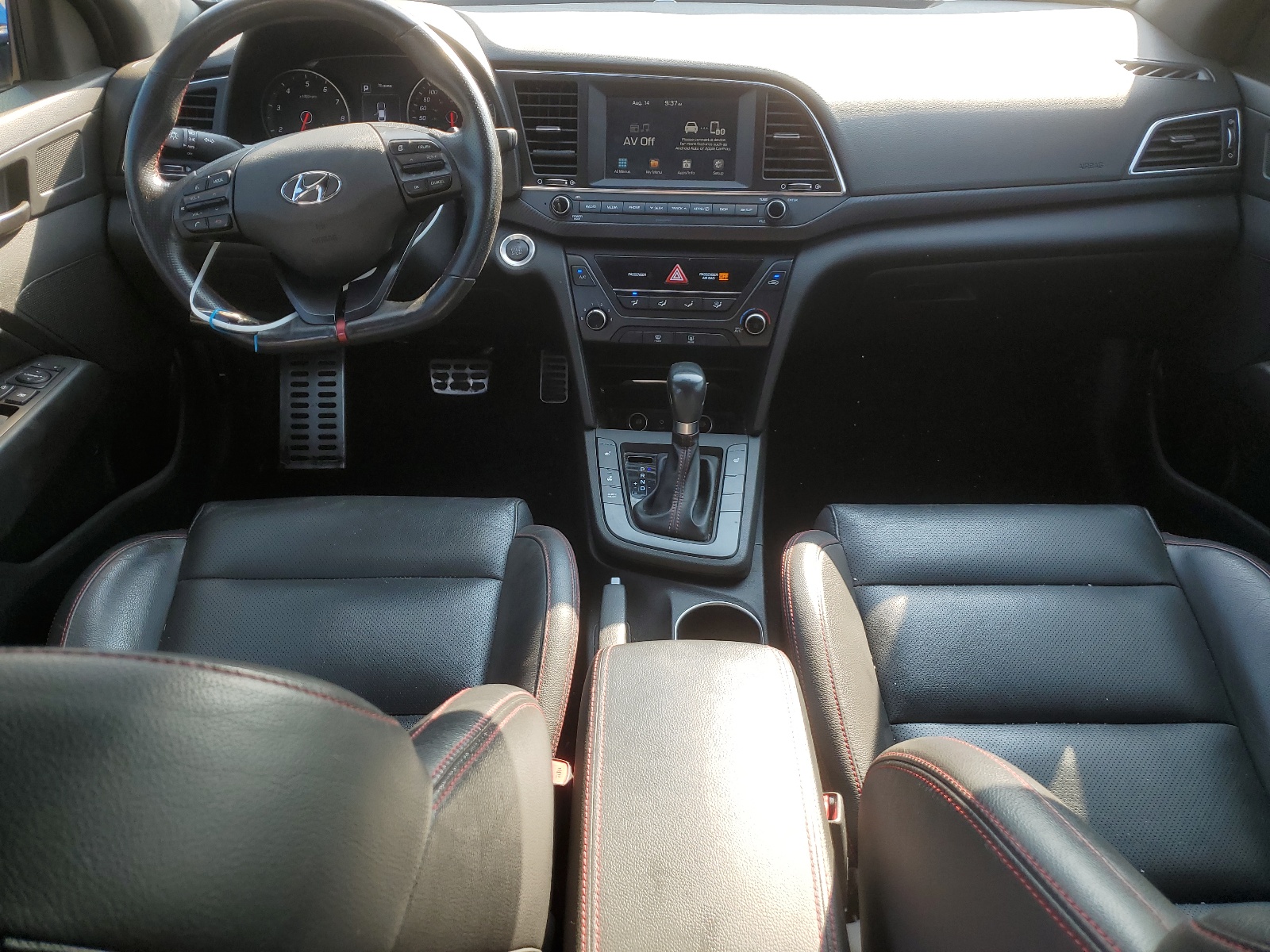 KMHD04LBXJU567764 2018 Hyundai Elantra Sport