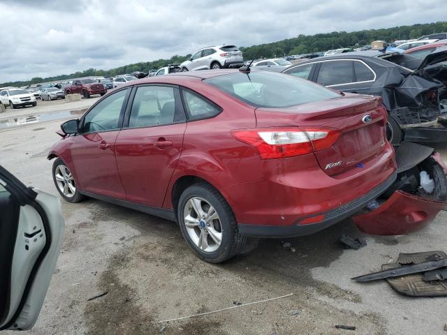 Sedans FORD FOCUS 2013 Czerwony