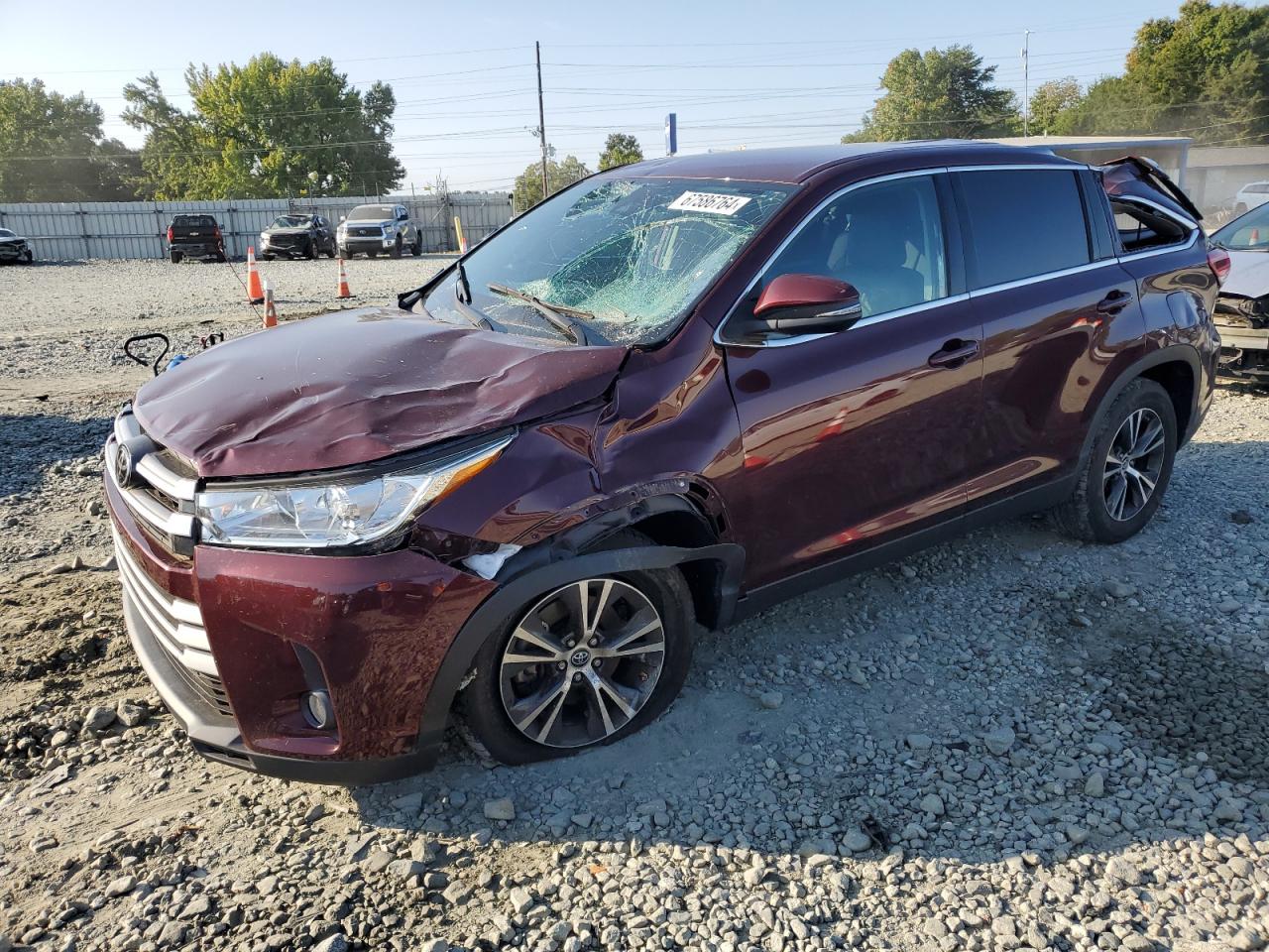 5TDZZRFH0KS354681 2019 TOYOTA HIGHLANDER - Image 1