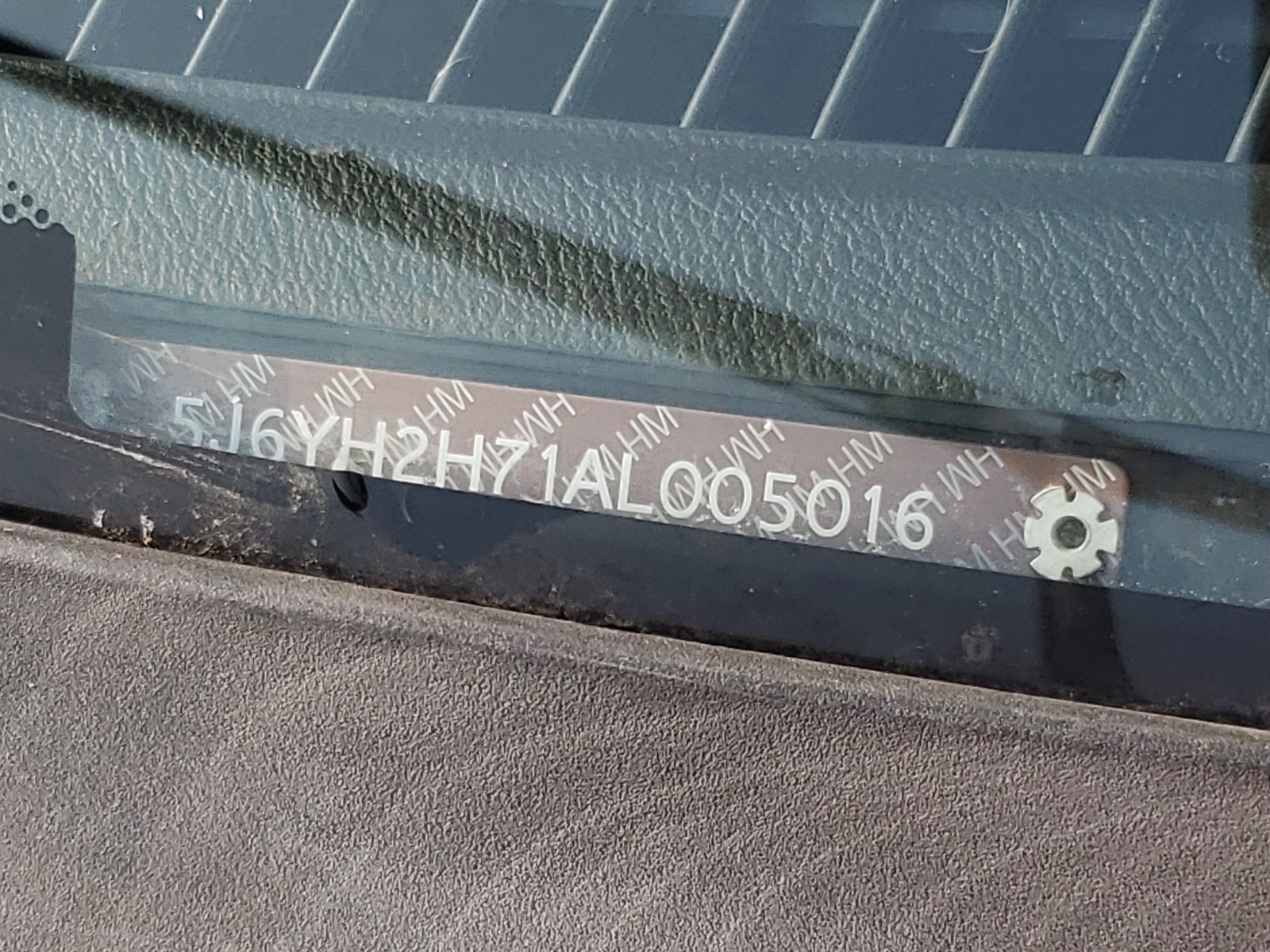 5J6YH2H71AL005016 2010 Honda Element Ex