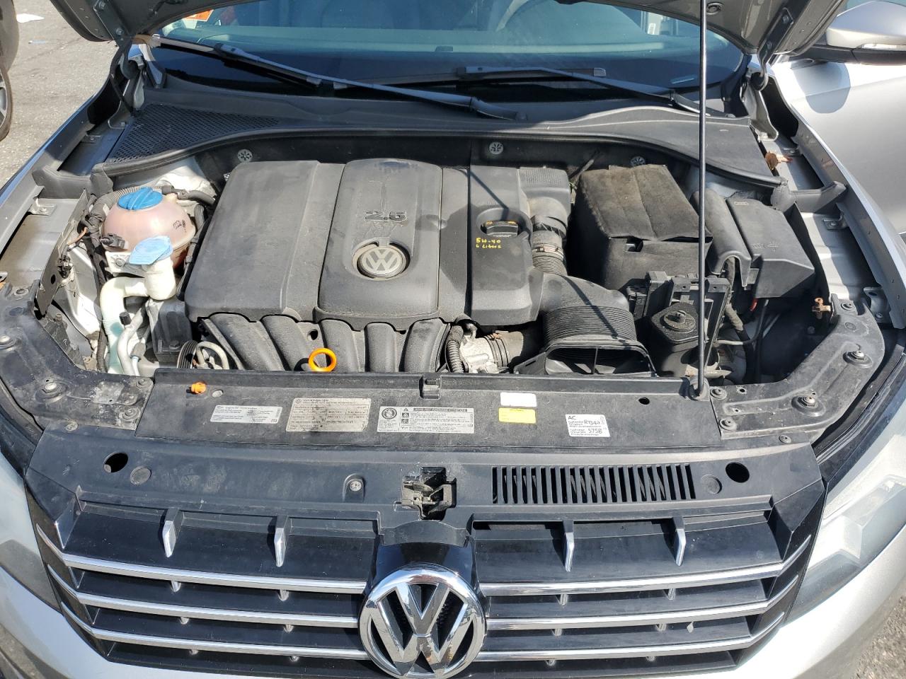 1VWCP7A34CC014297 2012 Volkswagen Passat Sel