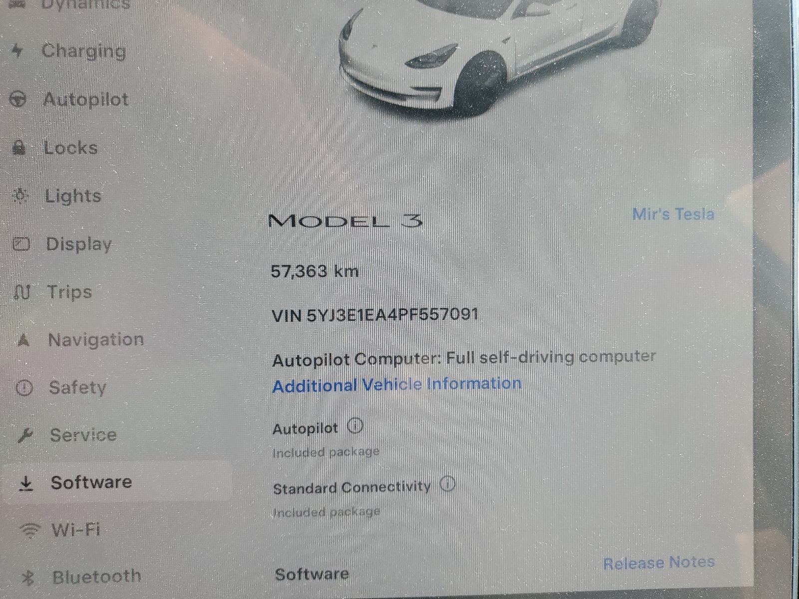 5YJ3E1EA4PF557091 2023 Tesla Model 3