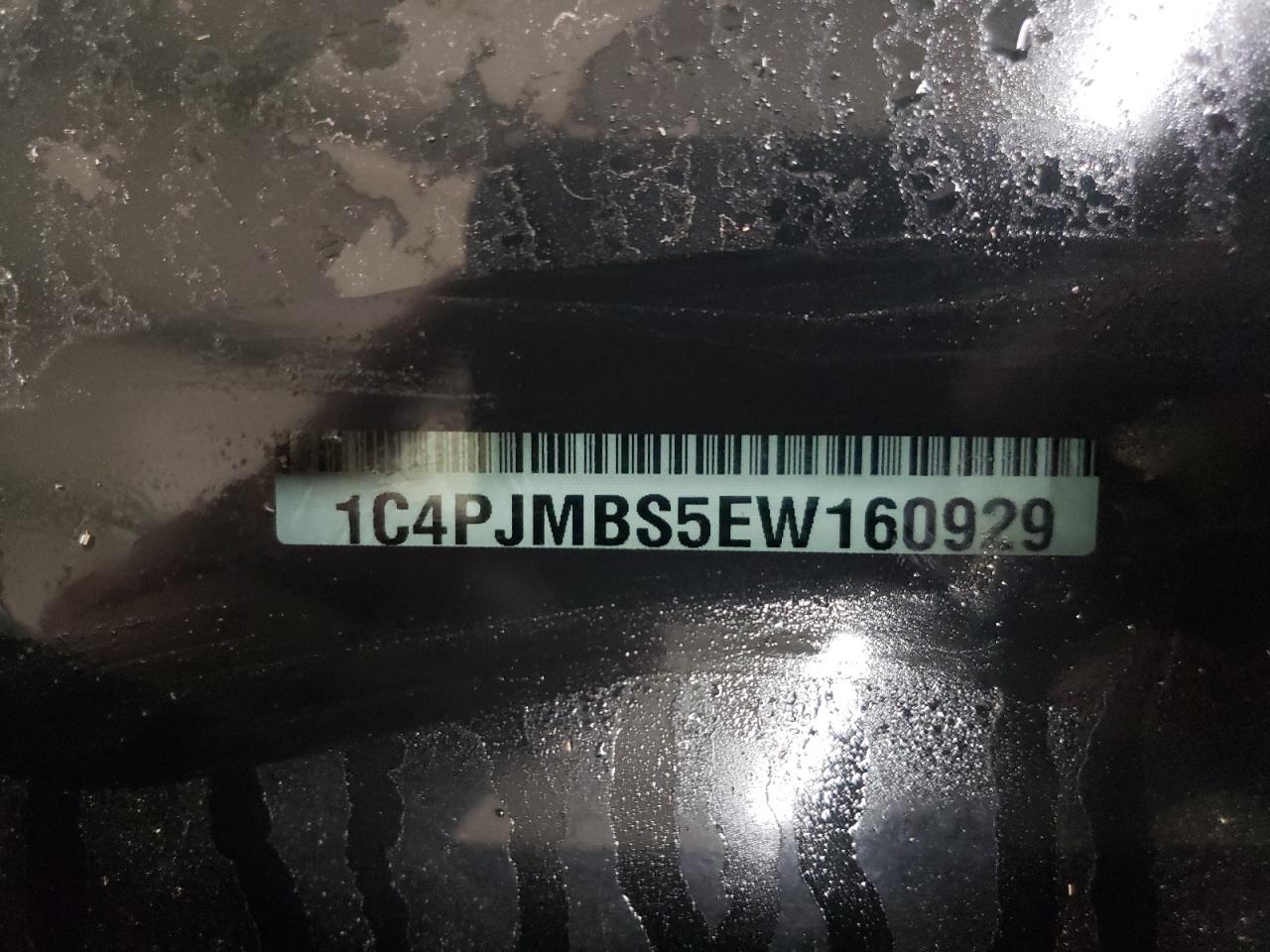 2014 Jeep Cherokee Trailhawk VIN: 1C4PJMBS5EW160929 Lot: 67280024