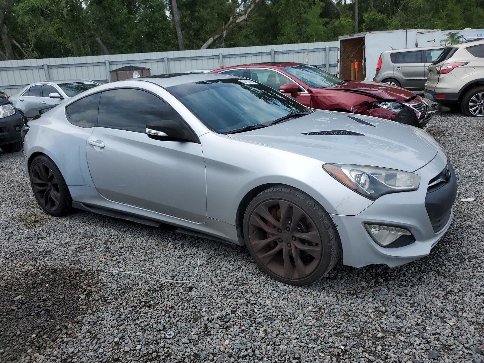 2014 Hyundai Genesis Coupe 3.8L vin: KMHHU6KJ7EU115769