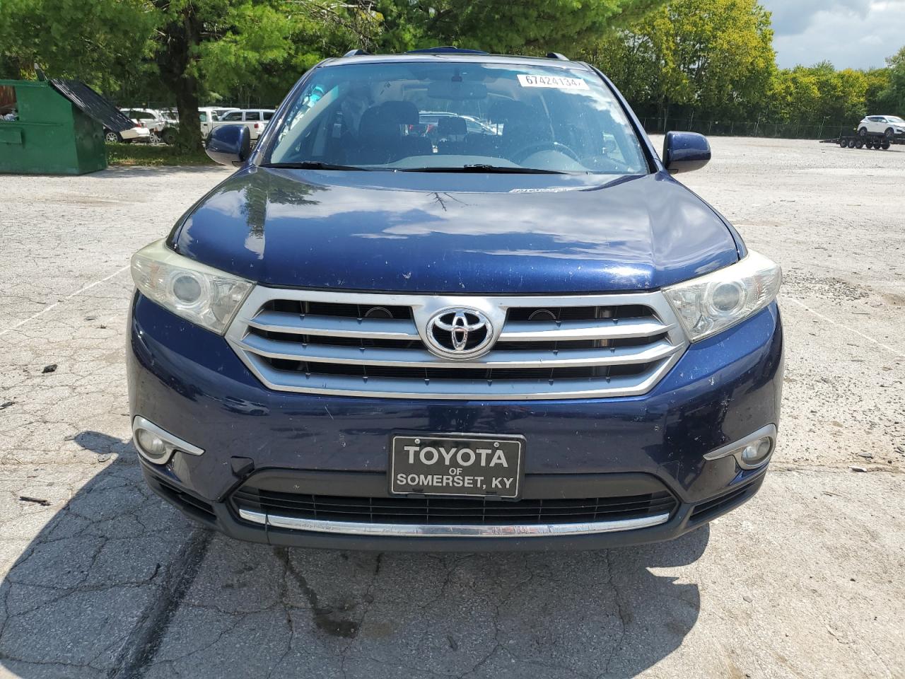 VIN 5TDBK3EH5DS215377 2013 TOYOTA HIGHLANDER no.5