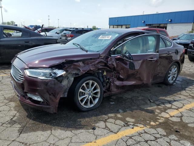  FORD FUSION 2017 Maroon