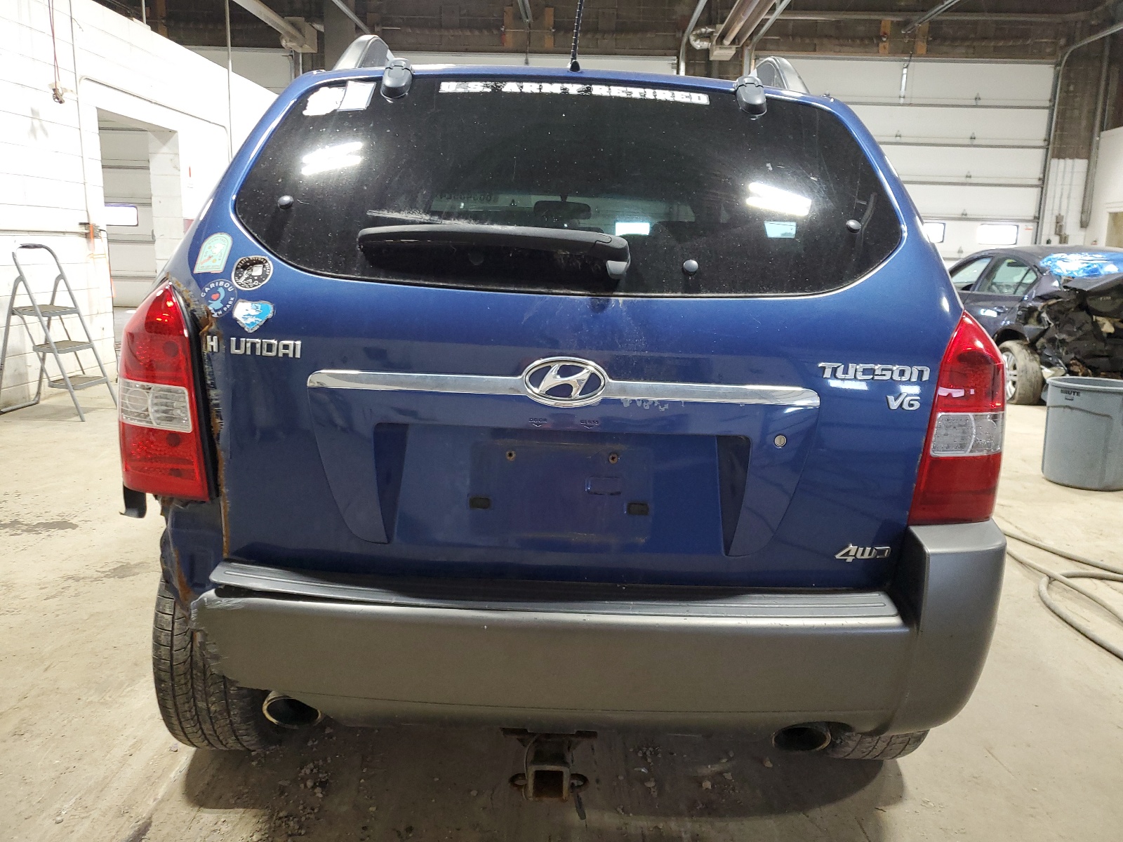 KM8JN72D18U858477 2008 Hyundai Tucson Se