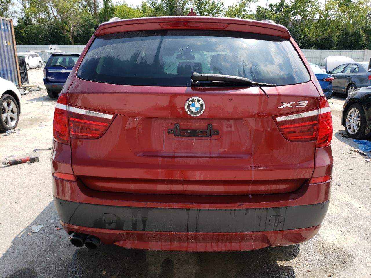 2013 BMW X3 xDrive28I VIN: 5UXWX9C53D0A10093 Lot: 66577034