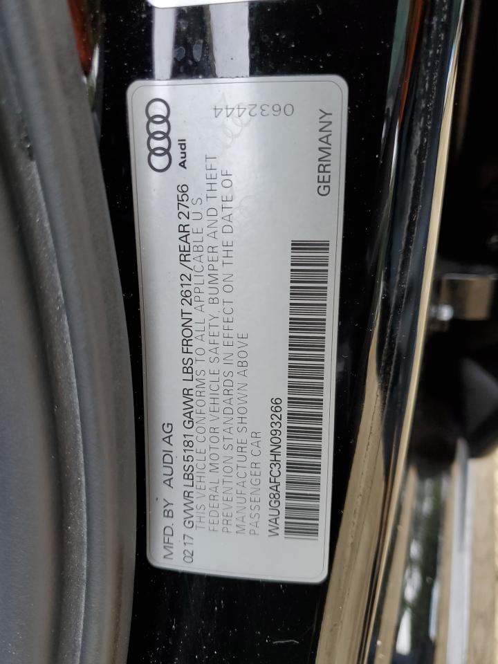 WAUG8AFC3HN093266 2017 Audi A6 Premium Plus