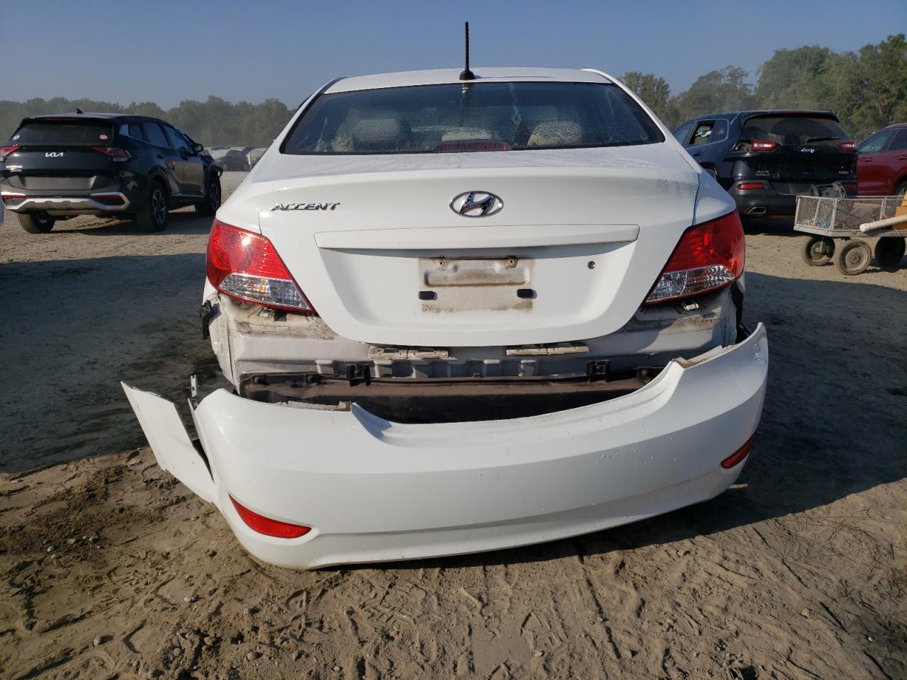 2012 Hyundai Accent Gls VIN: KMHCT4AE7CU206446 Lot: 68672604