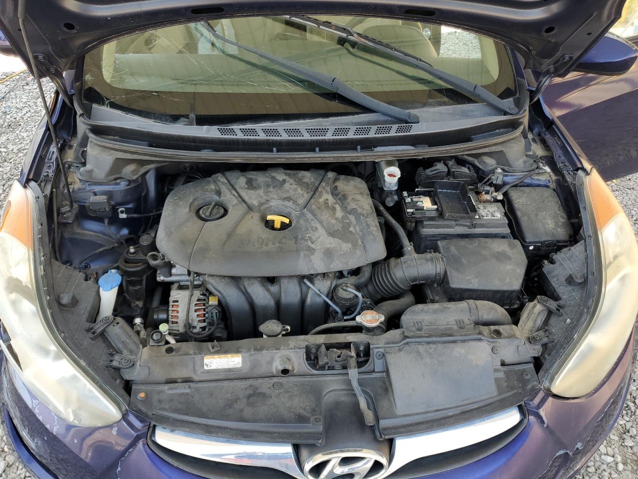 2013 Hyundai Elantra Gls VIN: 5NPDH4AE6DH165443 Lot: 65333134