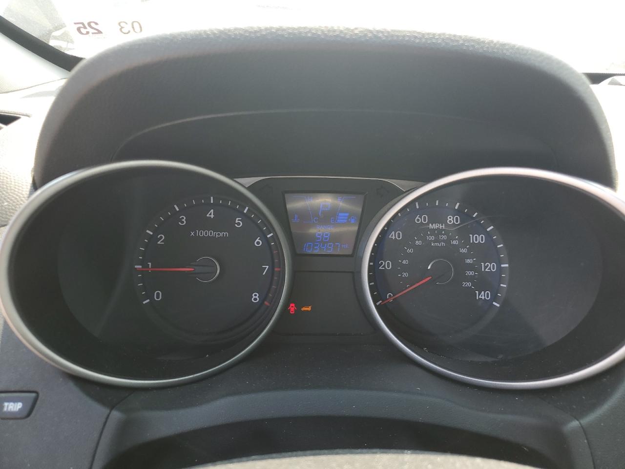 2013 Hyundai Tucson Gls VIN: KM8JU3AC2DU752179 Lot: 66957454