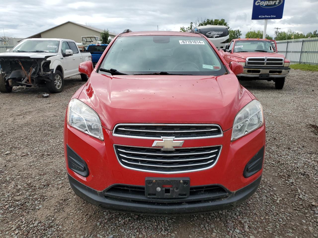 VIN KL7CJRSBXFB101408 2015 CHEVROLET TRAX no.5