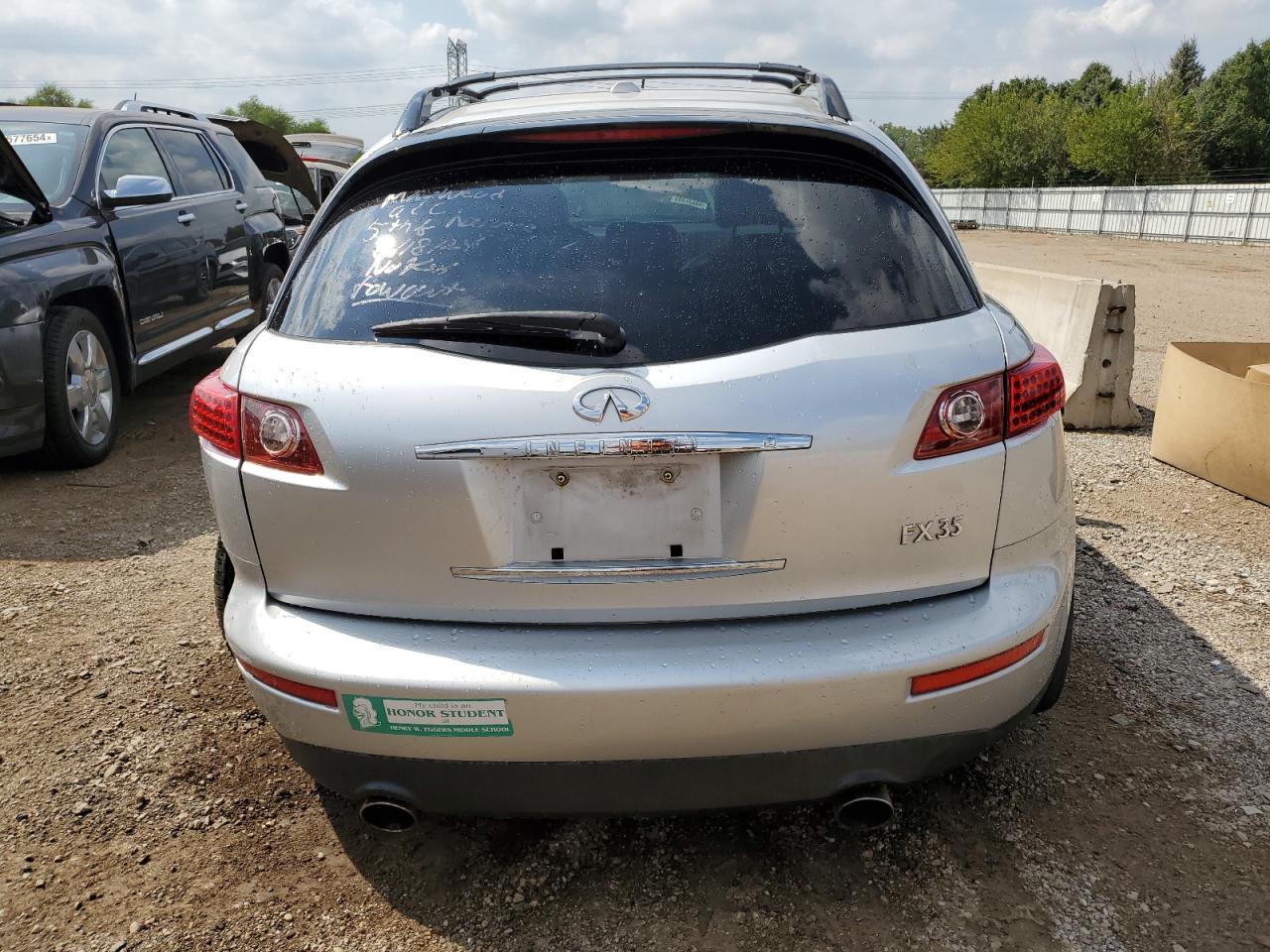 2008 Infiniti Fx35 VIN: JNRAS08W98X204564 Lot: 69335644