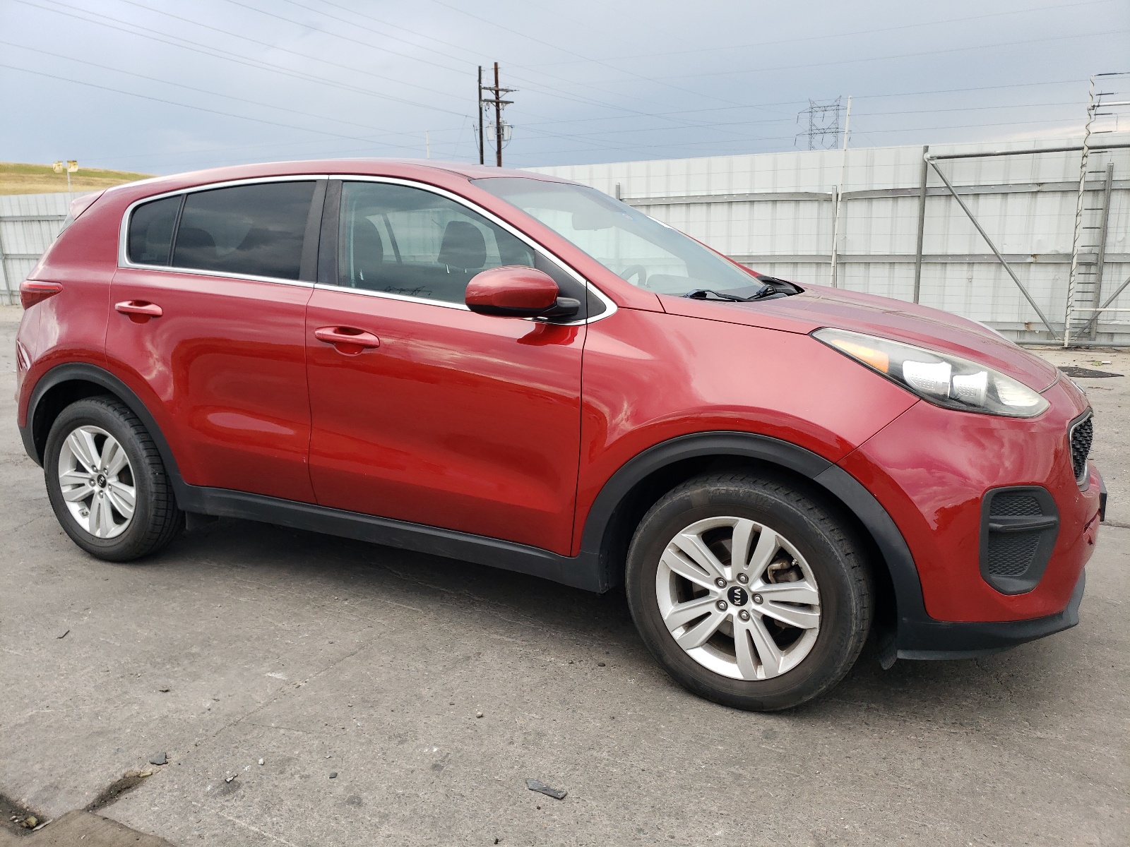 2018 Kia Sportage Lx vin: KNDPM3AC9J7468721