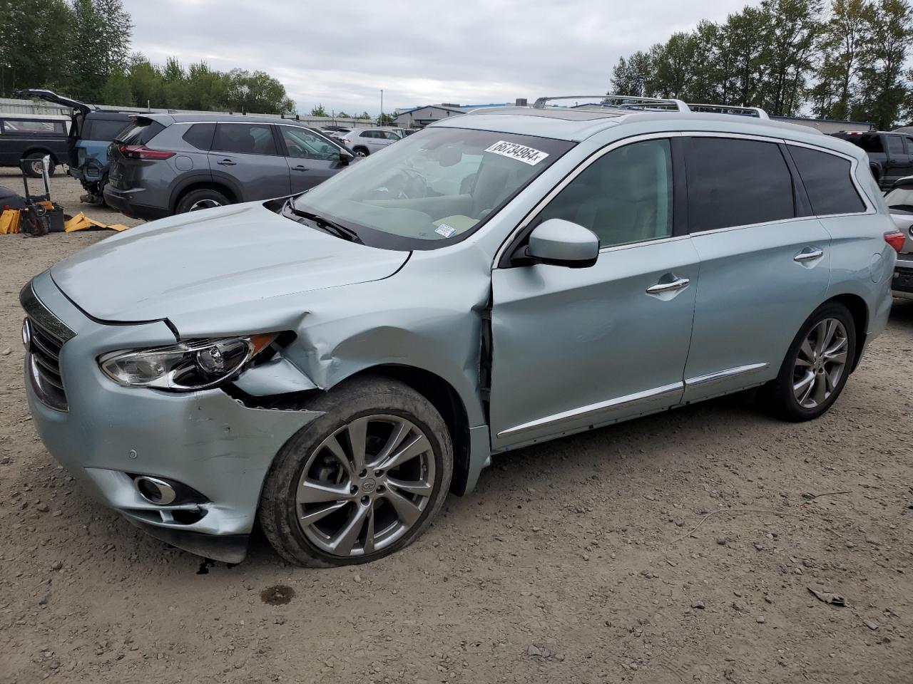 2013 Infiniti Jx35 VIN: 5N1AL0MM5DC336137 Lot: 66734964