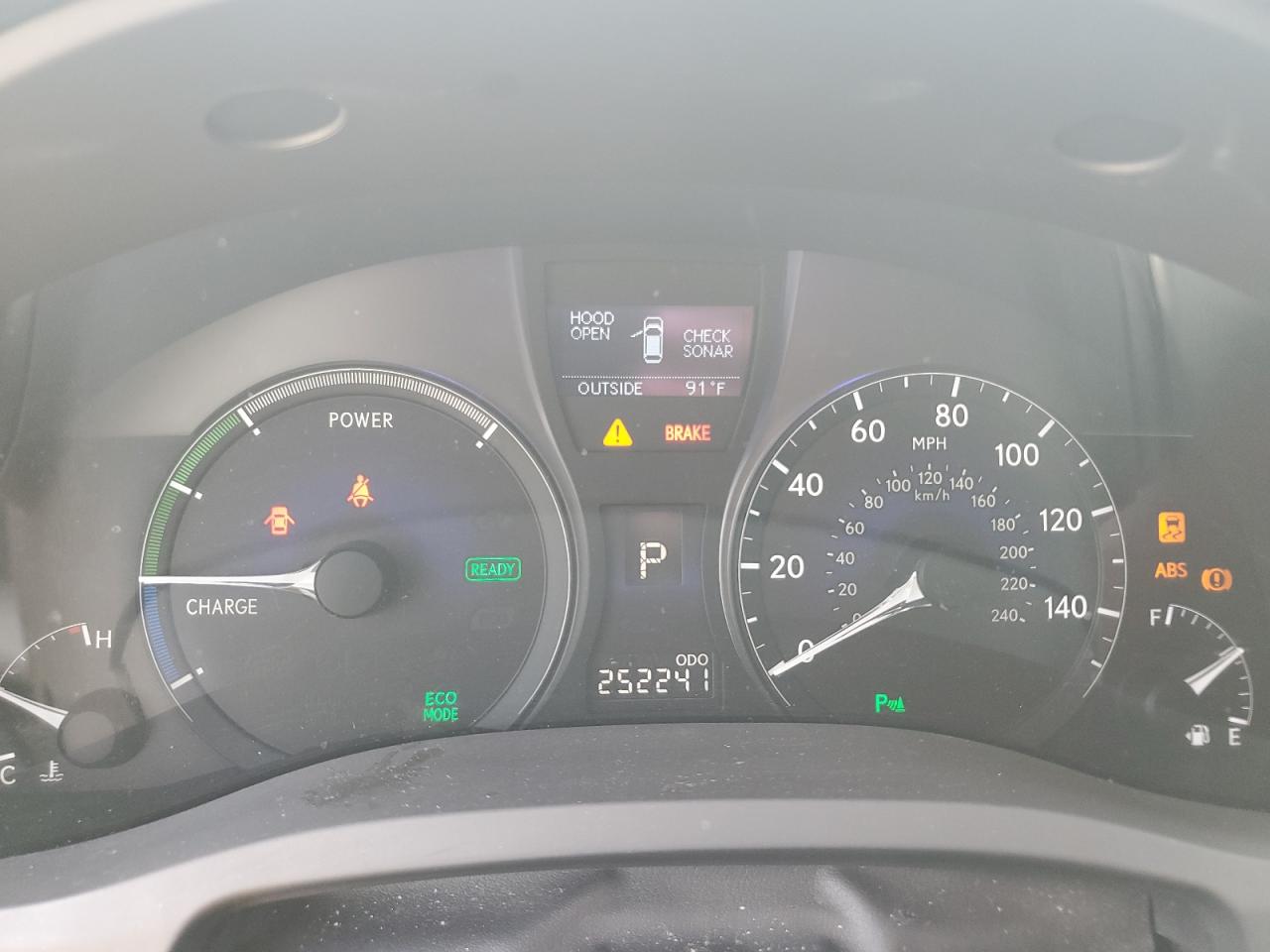 2012 Lexus Rx 450H VIN: JTJBC1BA3C2426007 Lot: 65222514