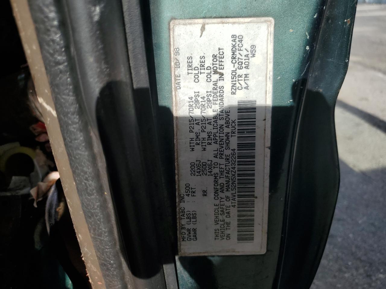 1999 Toyota Tacoma Xtracab VIN: 4TAVL52N5XZ432264 Lot: 65661854