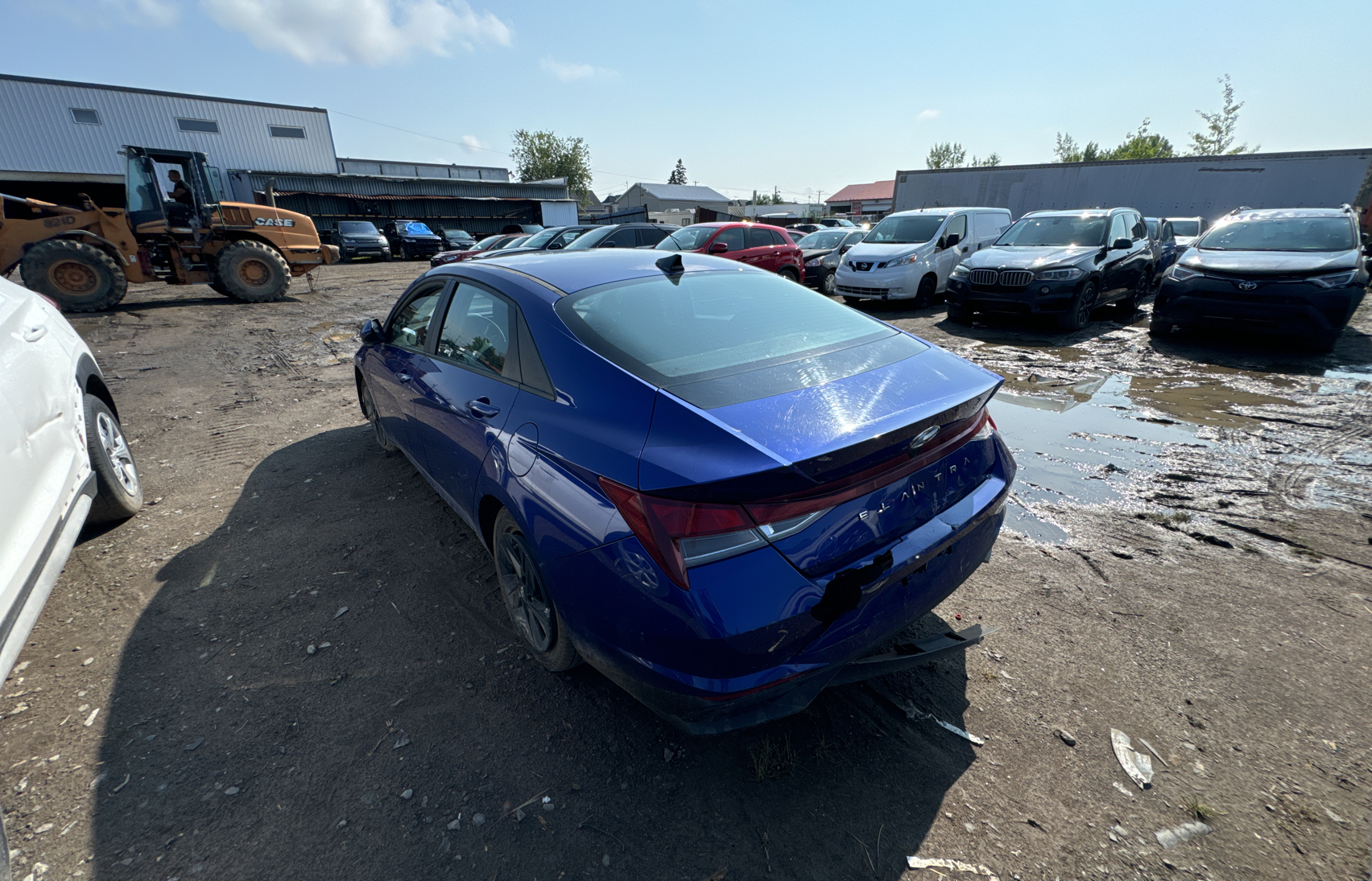 2021 Hyundai Elantra Sel vin: KMHLM4AG2MU140520