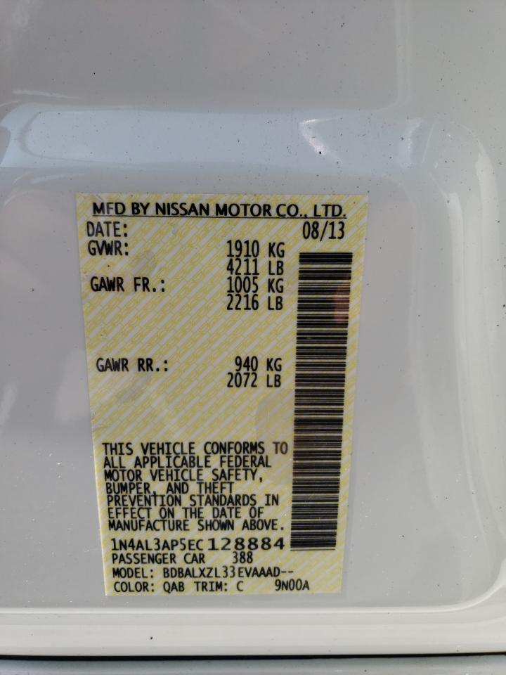 1N4AL3AP5EC128884 2014 Nissan Altima 2.5