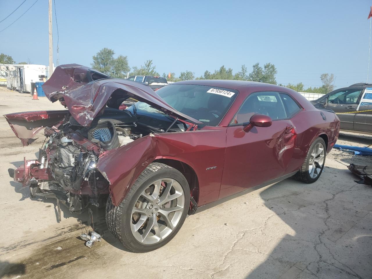 2C3CDZBT3KH616615 2019 DODGE CHALLENGER - Image 1