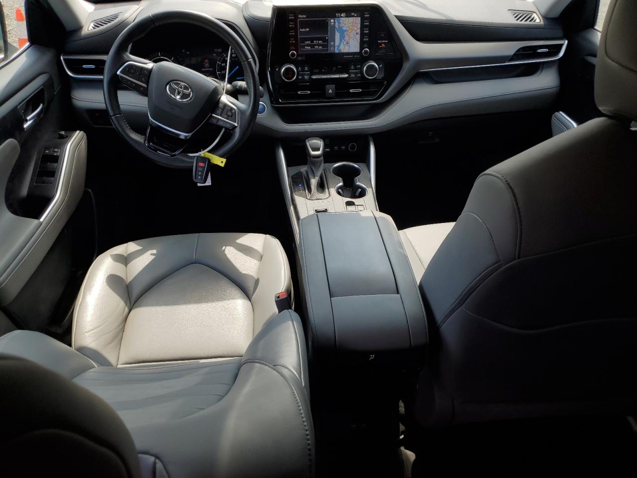 2021 Toyota Highlander Hybrid Xle VIN: 5TDHBRCH2MS515541 Lot: 66699044