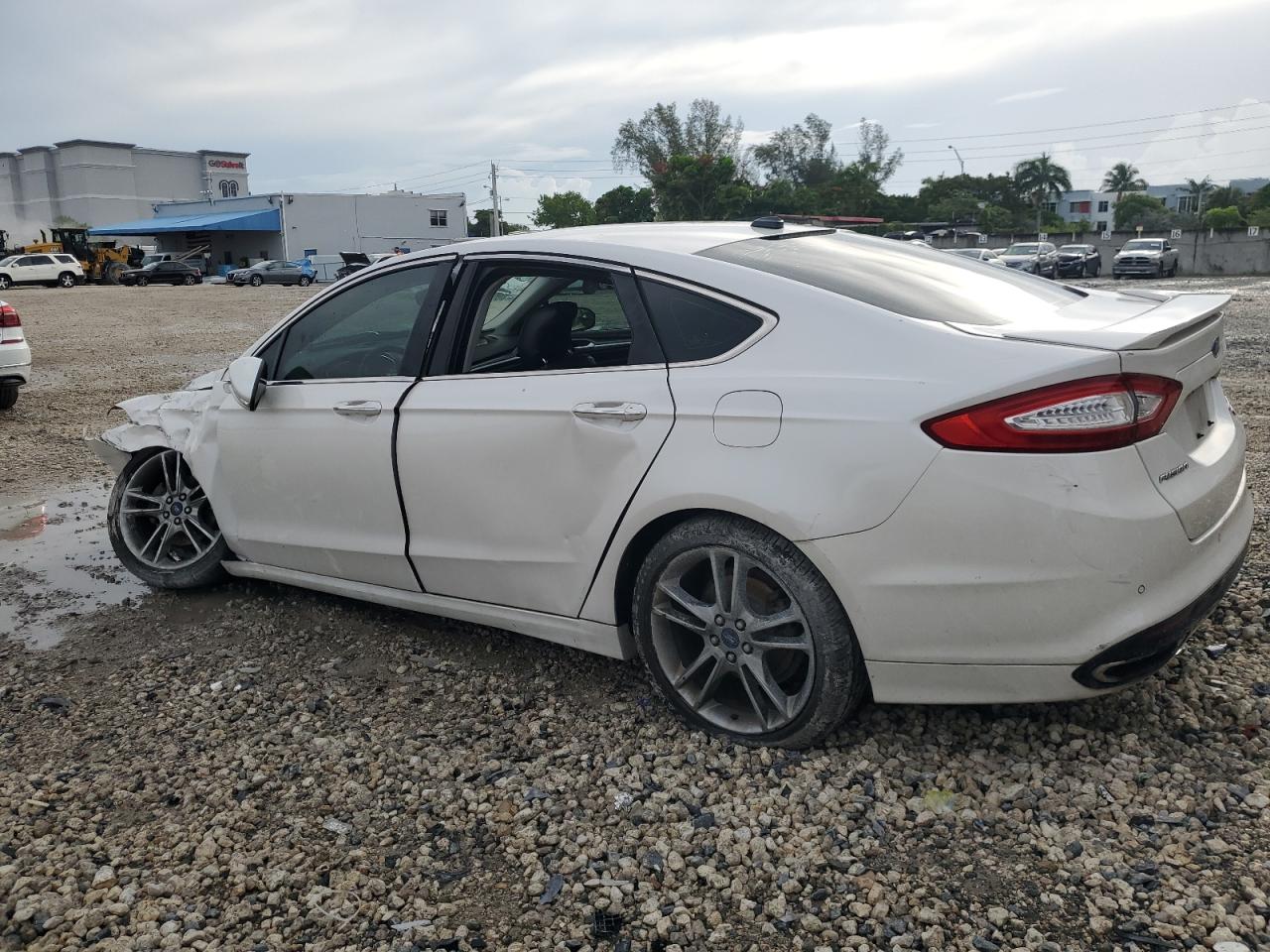 2014 Ford Fusion Titanium VIN: 3FA6P0K96ER239180 Lot: 66073074