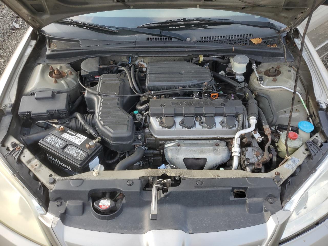 2004 Honda Civic Lx VIN: 2HGES16574H563364 Lot: 65668694