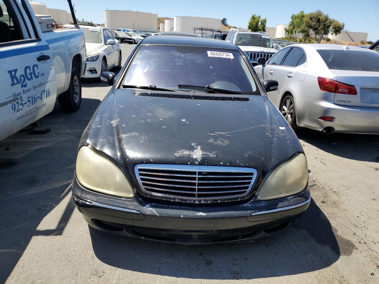 2002 Mercedes-Benz S 500 VIN: WDBNG75J02A291025 Lot: 66426734
