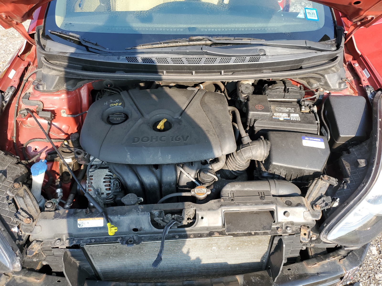 KMHDH4AE9BU150840 2011 Hyundai Elantra Gls