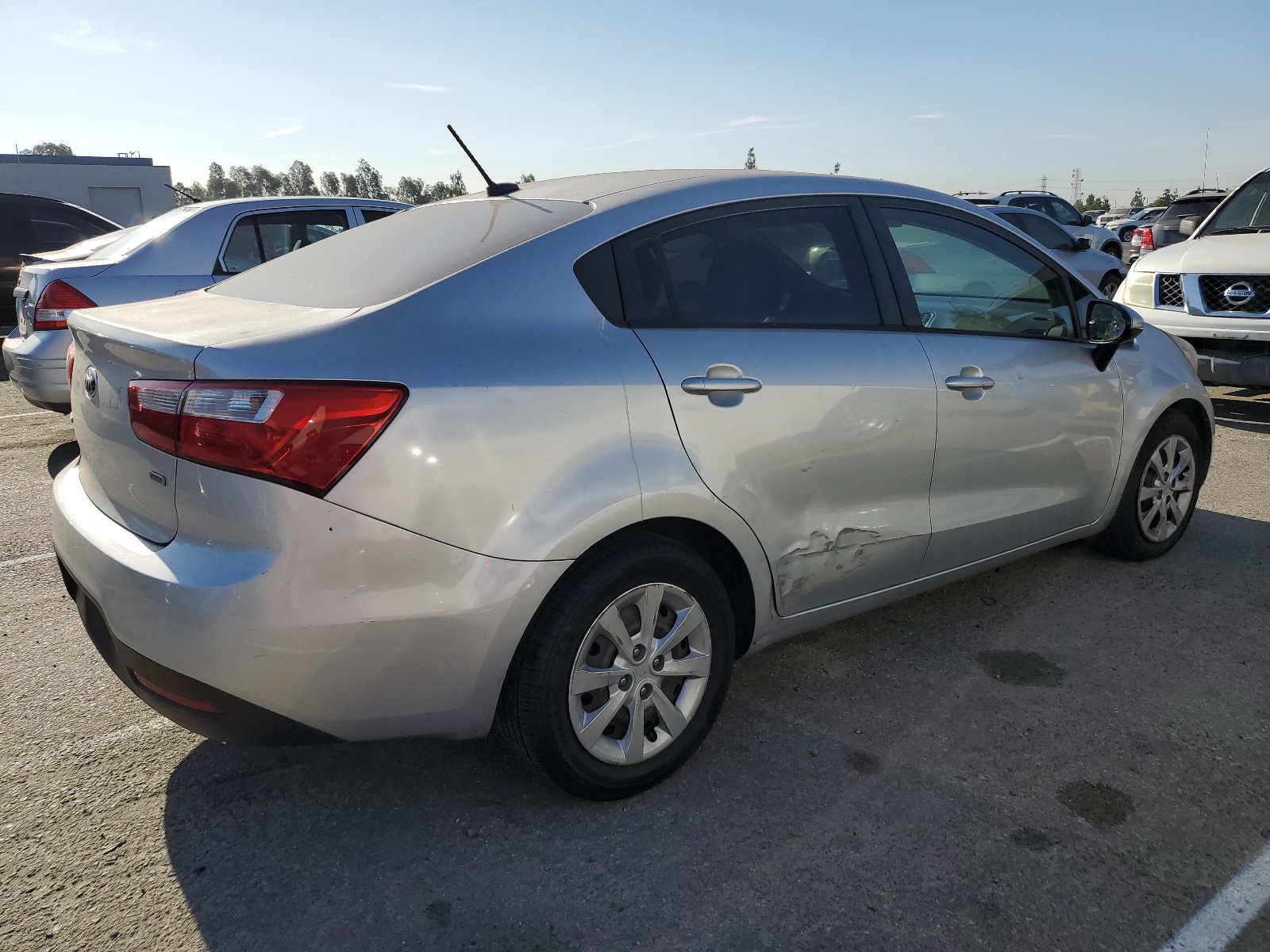 2015 Kia Rio Lx vin: KNADM4A37F6468638