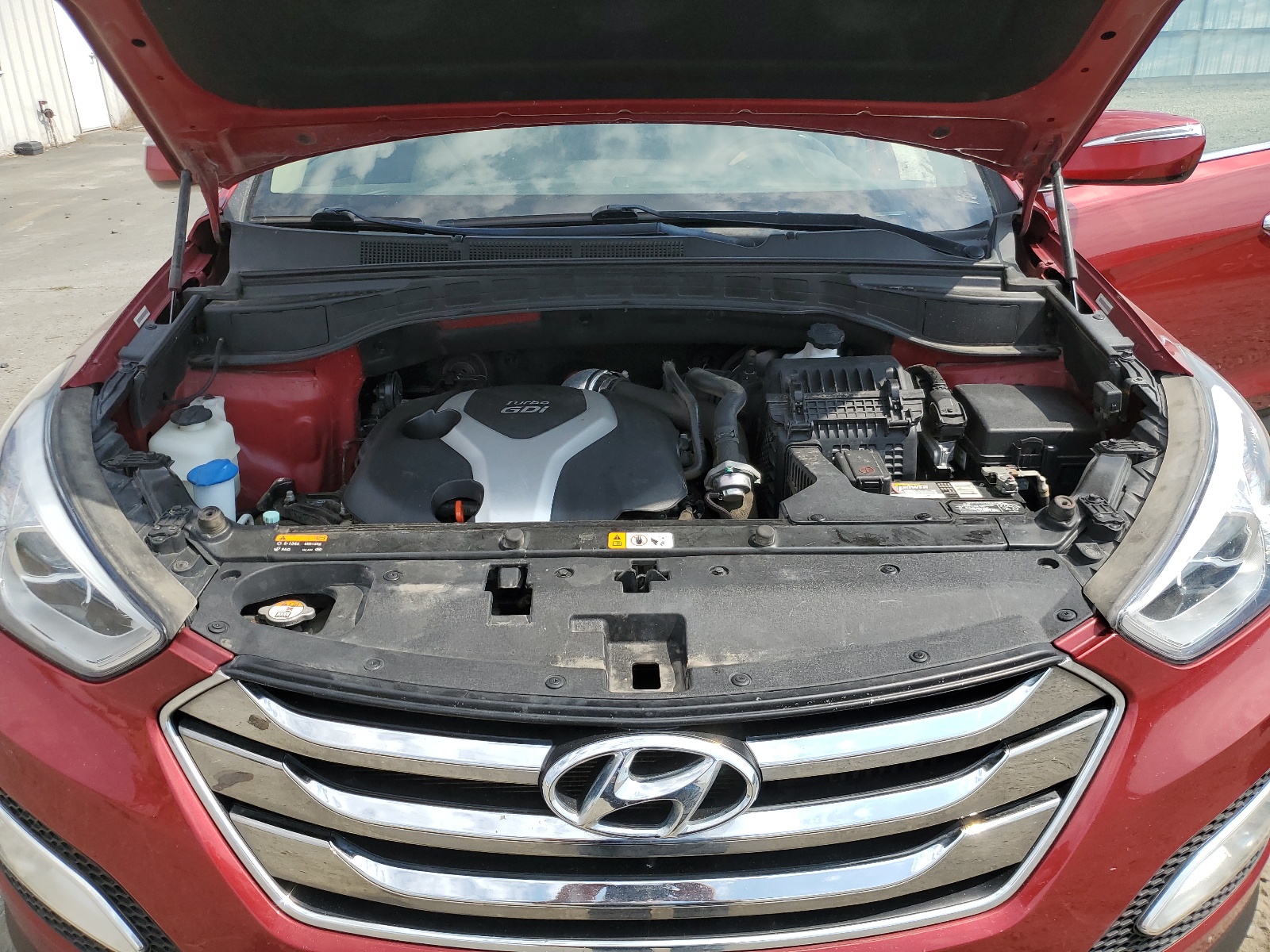 5XYZUDLA9EG182113 2014 Hyundai Santa Fe Sport