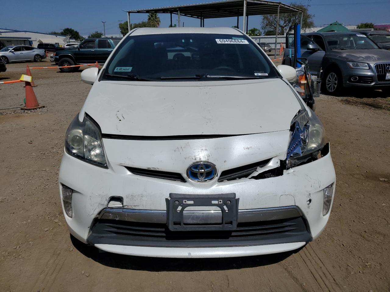 VIN JTDKN3DP6E3054251 2014 TOYOTA PRIUS no.5