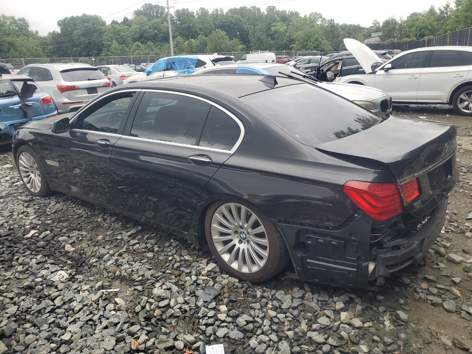 2012 BMW 750 Lxi vin: WBAKC8C55CC437479